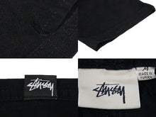 Load image into Gallery viewer, STUSSY ステューシー イージーパンツ ワイドパンツ ボトムス Brushed Beach 116553 コットン ブラック M メンズ 美品 中古 54741