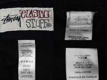 Load image into Gallery viewer, STUSSY ステューシー イージーパンツ ワイドパンツ ボトムス Brushed Beach 116553 コットン ブラック M メンズ 美品 中古 54741