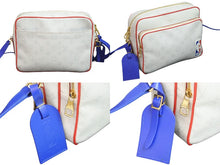 Load image into Gallery viewer, LOUIS VUITTON ルイ・ヴィトン LVxNBA ショルダーバッグ ナイル メッセンジャーPM ホワイト M45583 ゴールド金具 美品 中古 54742