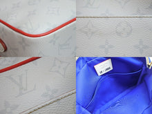 Load image into Gallery viewer, LOUIS VUITTON ルイ・ヴィトン LVxNBA ショルダーバッグ ナイル メッセンジャーPM ホワイト M45583 ゴールド金具 美品 中古 54742