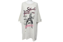 Load image into Gallery viewer, GALLERY DEPT. ギャラリーデプト 半袖Ｔシャツ トップス ダメージ加工 Doc Johnson Sexual Positions アイボリー 良品 中古 54749