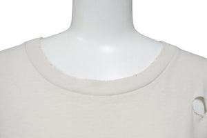 GALLERY DEPT. ギャラリーデプト 半袖Ｔシャツ トップス ダメージ加工 Doc Johnson Sexual Positions アイボリー 良品 中古 54749