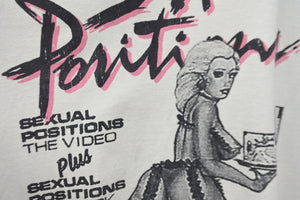 GALLERY DEPT. ギャラリーデプト 半袖Ｔシャツ トップス ダメージ加工 Doc Johnson Sexual Positions アイボリー 良品 中古 54749
