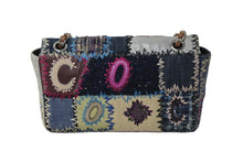 Load image into Gallery viewer, CHANEL シャネル パッチワーク ツイード チェーン ショルダーバッグ 16番台 シルバー金具 ココマーク ロゴ マルチ 美品 中古 54788