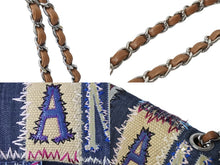 Load image into Gallery viewer, CHANEL シャネル パッチワーク ツイード チェーン ショルダーバッグ 16番台 シルバー金具 ココマーク ロゴ マルチ 美品 中古 54788