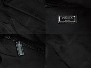 極美品 PRADA プラダ 総柄 ナイロンポーチ マルチカラー サフィアーノ セカンドバッグ クラッチバッグ ロゴ 中古 54790 