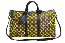 Load image into Gallery viewer, LOUIS VUITTON ルイヴィトン モノグラム タフタ― キーポル トリアングル50 2WAY ボストンバッグ M45069 美品 中古 54800