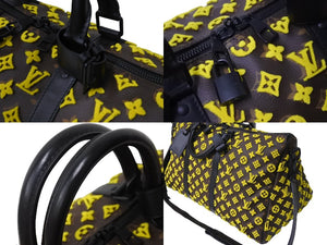 LOUIS VUITTON ルイヴィトン モノグラム タフタ― キーポル トリアングル50 2WAY ボストンバッグ M45069 美品 中古 54800