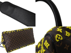 LOUIS VUITTON ルイヴィトン モノグラム タフタ― キーポル トリアングル50 2WAY ボストンバッグ M45069 美品 中古 54800