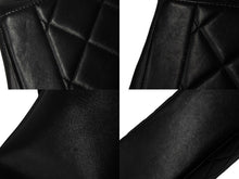 Load image into Gallery viewer, CHANEL シャネル ダイアナ 中マトラッセ シルバー金具 ショルダーバッグ 4番台 ココマーク ラムスキン ブラック 美品 中古 54803