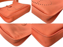 Load image into Gallery viewer, HERMES エルメス エブリン2 PM ショルダー バッグ トリヨンクレマンス フラミンゴ □P刻印 シルバー 金具 美品 中古 54808