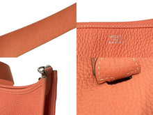 Load image into Gallery viewer, HERMES エルメス エブリン2 PM ショルダー バッグ トリヨンクレマンス フラミンゴ □P刻印 シルバー 金具 美品 中古 54808