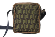 Load image into Gallery viewer, FENDI フェンディ ショルダーバッグ 7VA152 ズッカ柄 ブラウン キャンバス ゴールド金具 美品 中古 54833