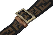 Load image into Gallery viewer, FENDI フェンディ ショルダーバッグ 7VA152 ズッカ柄 ブラウン キャンバス ゴールド金具 美品 中古 54833