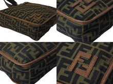 Load image into Gallery viewer, FENDI フェンディ ショルダーバッグ 7VA152 ズッカ柄 ブラウン キャンバス ゴールド金具 美品 中古 54833