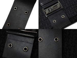 極美品 ChristianDior ディオール ショルダーバック ストリートシック トロッター柄 BM-0052 キャンバス ラック 中古 54837