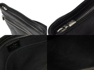 LOUIS VUITTON ルイヴィトン ショルダーバッグ N58028 トマス ブラック ダミエ グラフィット シルバー金具 美品 中古 54842