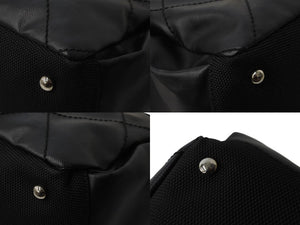 CHANEL シャネル パリビアリッツ ワンショルダーバッグ 11番台 キャンバス レザー A34205 ブラック シルバー金具 美品 中古 54879