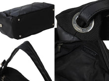 Load image into Gallery viewer, CHANEL シャネル パリビアリッツ ワンショルダーバッグ 11番台 キャンバス レザー A34205 ブラック シルバー金具 美品 中古 54879