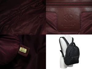 CHANEL シャネル ナイロン コココクーン リュックサック 19番台 ココマーク ロゴ バックパック ブラック 美品 中古 54880