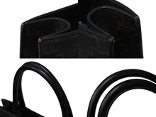 Load image into Gallery viewer, CELINE セリーヌ バーティカルカバ ハンドバッグ ブラウン 191542BZK.04LU キャンバス カーフスキン 良品 中古 54899