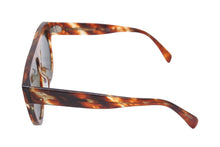 Load image into Gallery viewer, 新品未使用 CELINE セリーヌ サングラス CL40001F ブラウン グリーン プラスチック 60□12-150 中古 54905