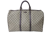 Load image into Gallery viewer, 極美品 GUCCI グッチ ボストンバッグ 206501 ベージュ GGスプリームキャンバス ゴールド金具 中古 54916