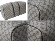 Load image into Gallery viewer, 極美品 GUCCI グッチ ボストンバッグ 206501 ベージュ GGスプリームキャンバス ゴールド金具 中古 54916