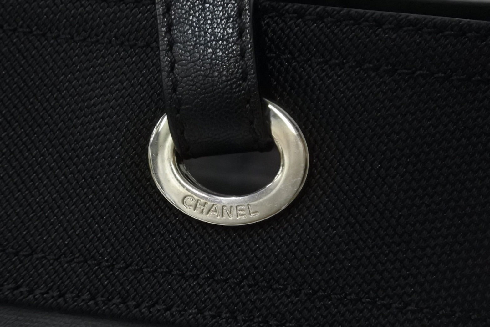 CHANEL シャネル パリビアリッツ トートバッグMM ココマーク A34209
