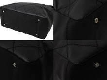Load image into Gallery viewer, CHANEL シャネル パリビアリッツ トートバッグMM ココマーク A34209 コーティングキャンバス レザー シルバー金具 美品 中古 54920