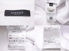 画像をギャラリービューアに読み込む, VERSACE ヴェルサーチ スウェット トレーナー メデューサロゴ A89567S A230902 サイズ36 ホワイト イエロー 美品 中古 54948 