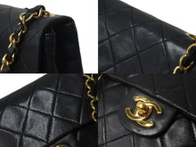 Load image into Gallery viewer, CHANEL シャネル ショルダーバッグ ミニマトラッセ ココマーク ブラック 1番台 ラムスキン ゴールド金具 美品 中古 54983