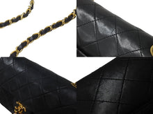 Load image into Gallery viewer, CHANEL シャネル ショルダーバッグ ミニマトラッセ ココマーク ブラック 1番台 ラムスキン ゴールド金具 美品 中古 54983