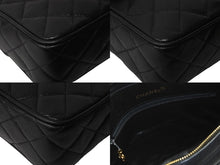 Load image into Gallery viewer, CHANEL シャネル ショルダーバッグ チェーン マトラッセ ココボール ブラック キャビアスキン ゴールド金具 美品 中古 54987