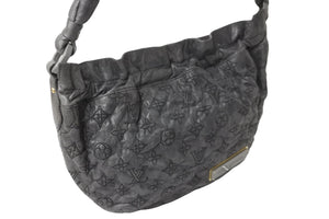LOUIS VUITTON ルイヴィトン ショルダーバッグ M95475 ニンブスPM 2007 グレー モノグラムオランプ ラムスキン 美品 中古 55039