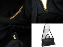 Load image into Gallery viewer, CHANEL シャネル ヴィンテージ ボストンバッグ キャビアスキン 旅行カバン 8番台 ブラック ゴールド金具 美品 中古 55040