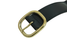 Load image into Gallery viewer, Celine セリーヌ ベルト チェーンベルト ブラック ゴールドチェーン パテントレザー 美品 中古 55053