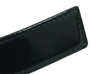 Load image into Gallery viewer, Celine セリーヌ ベルト チェーンベルト ブラック ゴールドチェーン パテントレザー 美品 中古 55053