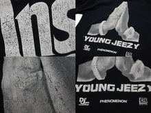 Load image into Gallery viewer, PHENOMENON フェノメノン 半袖Ｔシャツ トップス young jeezy defjam コットン ブラック ホワイト メンズ サイズL 良品 中古 55057