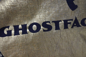 SWAGGER スワッガー × GHOSTFACE KILLAH ゴーストファイスキラー コラボ 半袖Ｔシャツ コットン ブラック ゴールド 良品 中古 55060