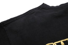 Load image into Gallery viewer, SWAGGER スワッガー × GHOSTFACE KILLAH ゴーストファイスキラー コラボ 半袖Ｔシャツ コットン ブラック ゴールド 良品 中古 55060