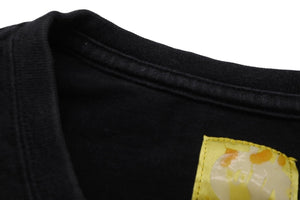 SWAGGER スワッガー × GHOSTFACE KILLAH ゴーストファイスキラー コラボ 半袖Ｔシャツ コットン ブラック ゴールド 良品 中古 55060