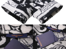 Load image into Gallery viewer, 新品同様 LOUIS VUITTON ルイヴィトン 23SS LVコミックストラッカー ジャケット ブラック ホワイト M RM231 VY6 HOY60W 中古 55069