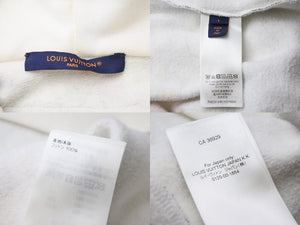 LOUIS VUITTON ルイヴィトン パーカー コミック グラフィティ kidsuper ホワイト コットン L RM231 IHN H0Y88W 良品 中古 55073