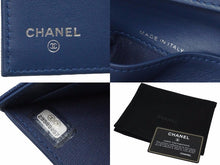 Load image into Gallery viewer, CHANEL シャネル 三つ折り財布 ウォレット 29番台 ココマーク グリーン グレインドカーフスキン シルバー金具 中古 55084