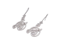 Load image into Gallery viewer, 極美品 Christian Dior クリスチャンディオール ロゴ ピアス シルバー ジュエリー アクセサリー 小物 6g 中古 55115