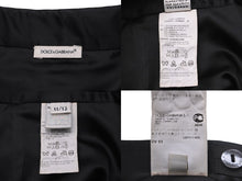 Load image into Gallery viewer, 極美品 DOLCE&amp;GABBANA ドルチェアンドガッバーナ ひまわり柄 スカート ブラック 花柄 ボトムス L52113 サイズ11/12 中古 55132