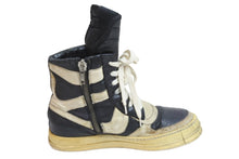 Load image into Gallery viewer, Rick Owens リックオウエンス スニーカー 初期 DUNK ジオバスケット ハイカットスニーカー シルバー金具 良品 中古 55138