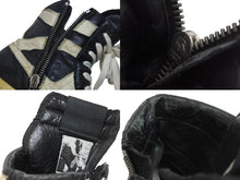 Load image into Gallery viewer, Rick Owens リックオウエンス スニーカー 初期 DUNK ジオバスケット ハイカットスニーカー シルバー金具 良品 中古 55138