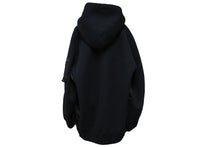 画像をギャラリービューアに読み込む, Sacai サカイ スウェット ブルゾン SPONGE SWEAT HOODIE 23-03173M AW23 再構築 ブラック ネイビー サイズ4 美品 中古 55152 